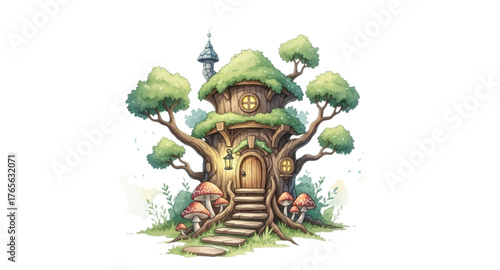 Fairy tree house