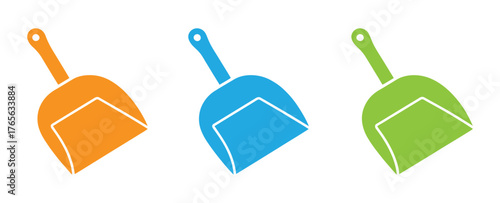 Dustpan Illustration for Cleaning and Household Tasks