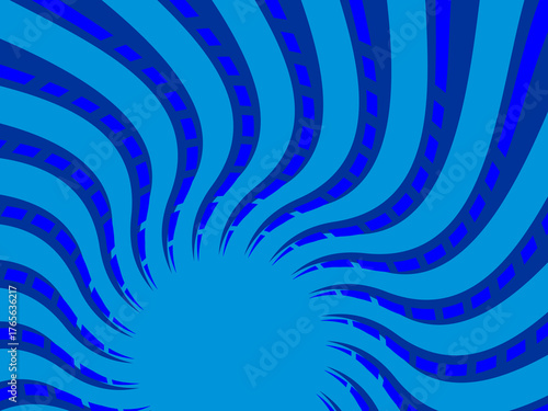 Vintage retro banner background. Colorful grunge wave wallpaper. Vector illustration. Twist party backround pattern.	