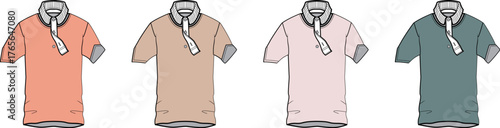 Colorful Polo Shirts Fashionable and Trendy Apparel for Everyday Wear