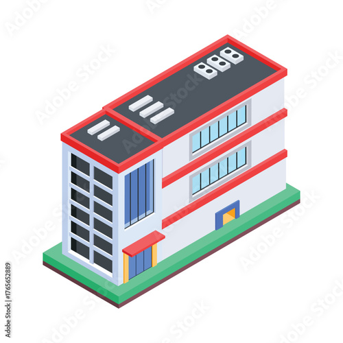 Hostel Vector icon which can easily modify or edit