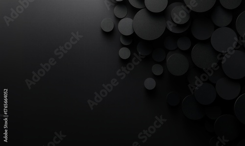 wine bottle on black background