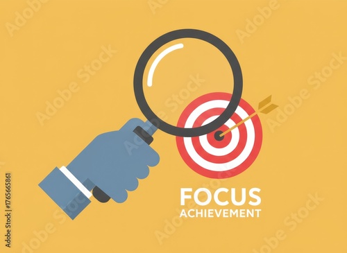 Achievement focus targeting success with purposeful strategies in business environments for enhanced productivity