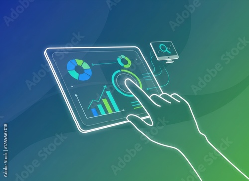 Engaging data visualization techniques digital workspace infographic tech environment interactive viewpoint enhancing insights