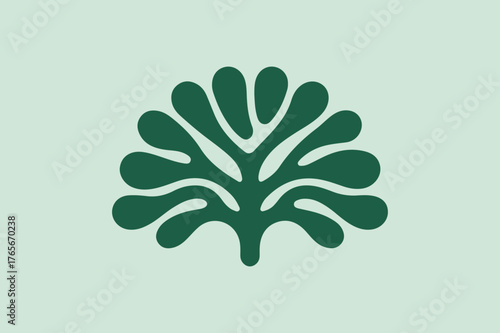 Plant logo symbol Vector Art, Icons, and Graphics for designers