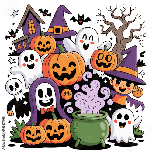 Halloween illustration 8