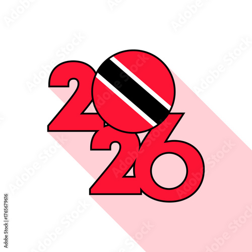 2026 Long Shadow Banner with Trinidad and Tobago Flag Inside.