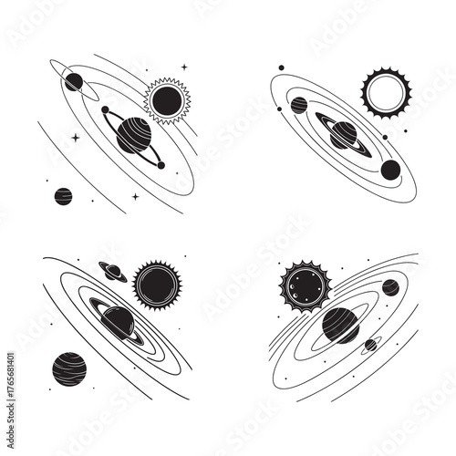 Solar System Svg