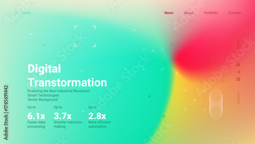 Digital transformation enhances industrial revolution with smart technologies and efficient automation