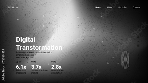 Digital transformation overview showcasing advancements in smart technologies and industrial efficiency strategies