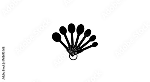 Measuring Spoons Precision in Culinary Arts and Baking.