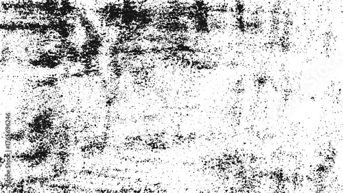 Rough black and white texture vector. Distressed overlay texture.  Abstract grunge texture. old canvas pattern textured for overlay or screen scratch effect 