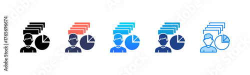 Customer Segmentation Consistent and versatile vector icons illustrating essential concepts in various styles