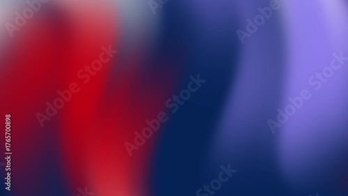 Abstract blurred background with red white and blue colors perfect for patriotic designs, fourth of july celebrations, or usathemed projects.