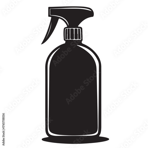 Cleaning product bottles spray bottles household supplies 