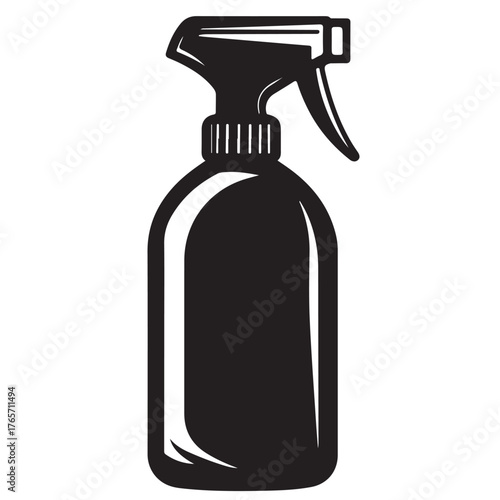 Cleaning product bottles spray bottles household supplies 