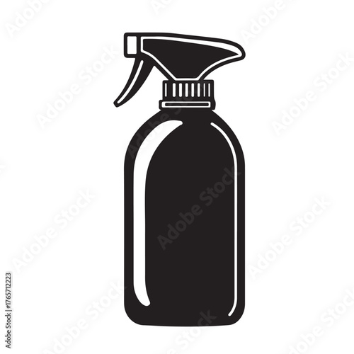 Cleaning product bottles spray bottles household supplies 