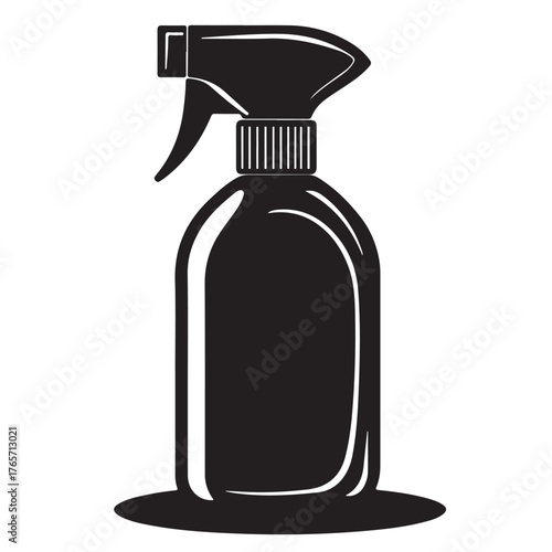 Cleaning product bottles spray bottles household supplies 