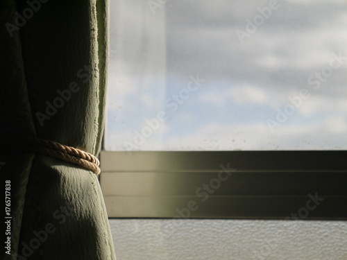 日本の一般家庭にあるカーテン