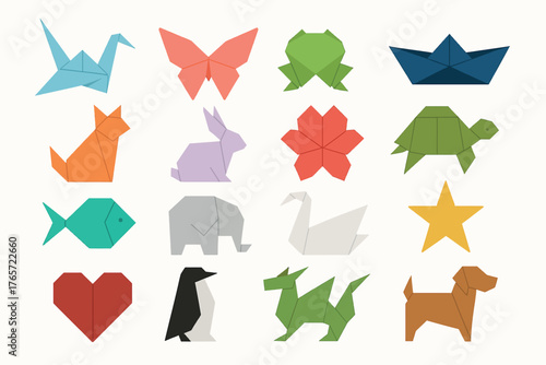 Origami Animals and Shapes Collection