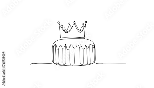 king cake Christmas dessert