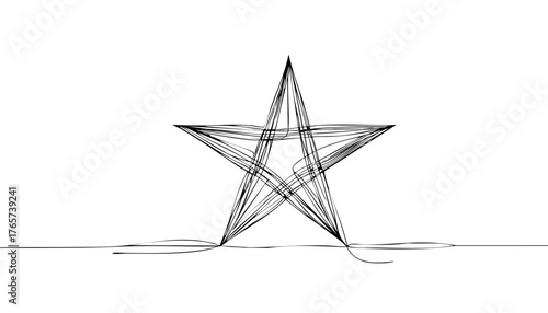 star of Bethlehem Icon for Christmas Celebration