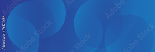 Abstract blue circle background with subtle blue gradient. Featuring geometric patterns, ideal for modern designs, digital projects, banners and creative visual presentations.