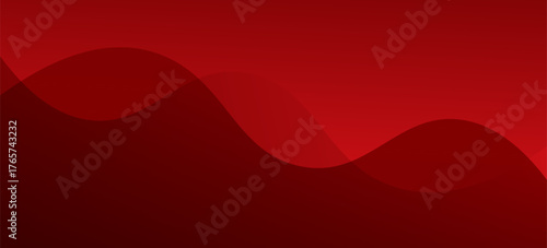 Abstract red fluid wave background. Modern gradient dynamic wallpaper. Template banner background for sales, business, ads, events, websites, pages, and others