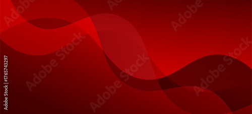 Abstract red fluid wave background. Modern gradient dynamic wallpaper. Template banner background for sales, business, ads, events, websites, pages, and others