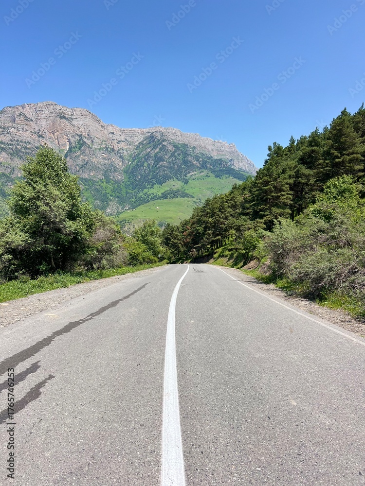 Fototapeta premium road in mountains