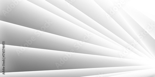 Abstract geometric white and gray color background. Vector, illustration.