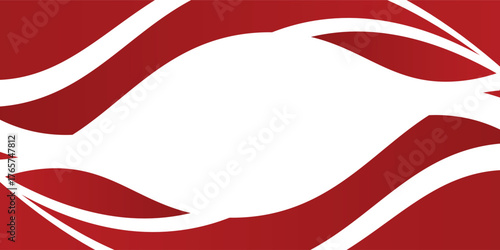 Abstract red waves are flowing on  white background. red line background curve element. Suit for business, cover, header, wallpaper, corporate, website, flyer