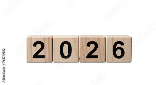 2026 New Year Calender Concept Minimalist Design PNG