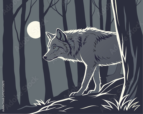 Wolf Eyes in the Dark