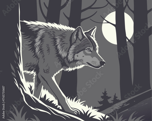 Wolf Eyes in the Dark