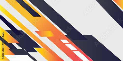 Sport background with black and orange yellow color for mount bike hiking motor trail off road
