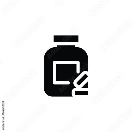 painkiller solid icon vector design good for web or mobile app