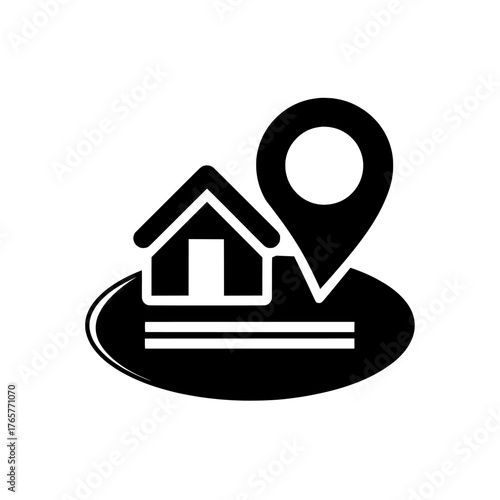 In line style, a business card icon set is available, comprising contact information symbols like Home, Phone, Location, Address, Website, mail, fax, and user, characterized by a simple black style,
