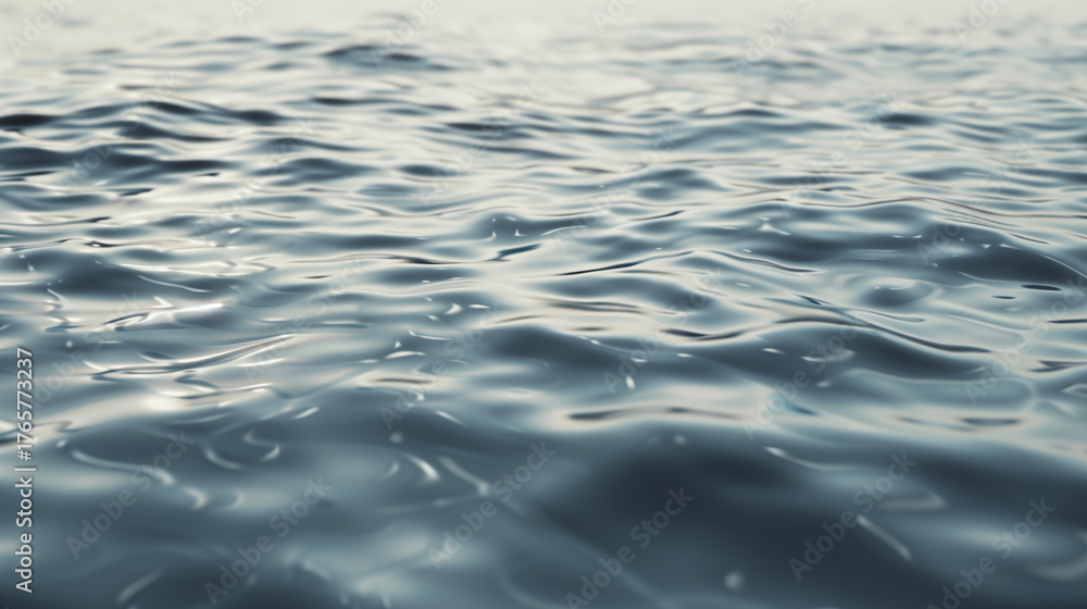 Naklejka premium Sea water surface texture. Deep sea waves