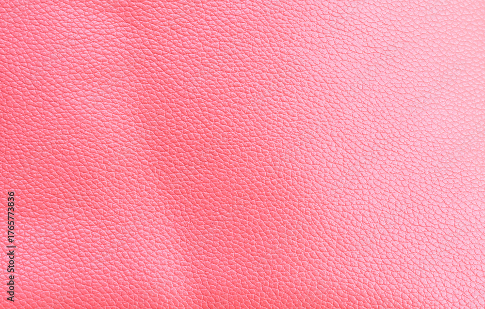 Fototapeta premium Pink leather texture background, abstract pink leather pattern background