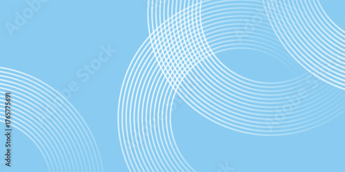Abstract minimalist banner background, pastel colorful, blue and white gradations. vector modern design eps10