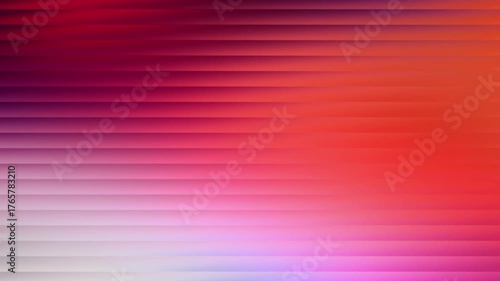 Abstract motion background with horizontal lines and vibrant gradient colors for modern presentations and creative projects stock footage