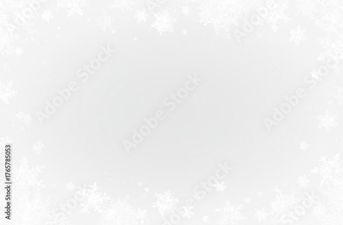 png transparent snowflake border background with bright frosty flakes, ice pattern, and elegant winter frame perfect for festive decoration and holiday invitations