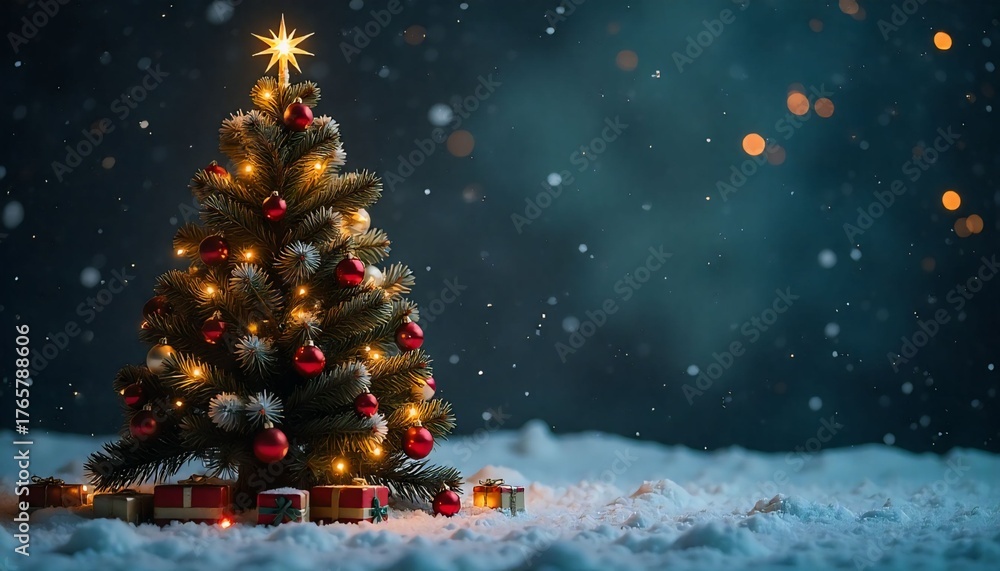 Obraz premium Christmas tree decoration 