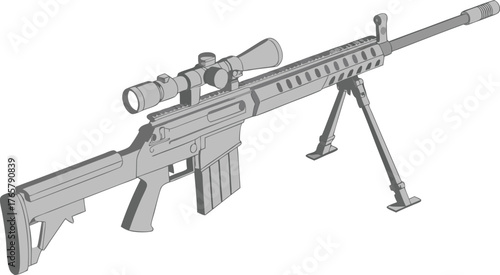 rifle, assault, weapon, military, firearm, gun, war, combat, army, soldier, protection, defense, security, danger, force, power, equipment, tactical, sniper, scope, ammunition, cartridge, projectile, 