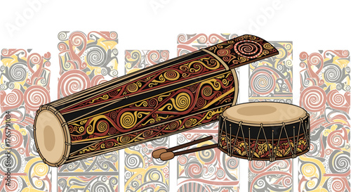 Gendang and Ketebung Traditional Musical Instruments of Southeast Asia