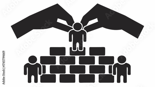 Strategic selection of individual for leadership elevates team success building strong foundations for future growth and achievement