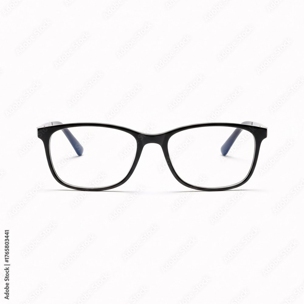 Fototapeta premium Glasses isolated on a white background. 3d render illustration.