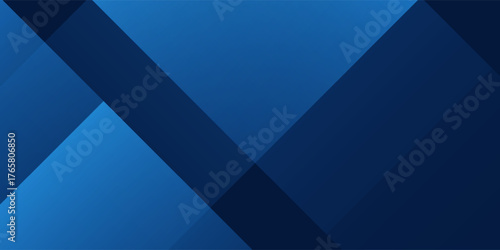 Modern black dark navy blue silver abstract pattern background. Geometric shape. Line triangle angle fold polygon diamond 3D abstract modern simple art