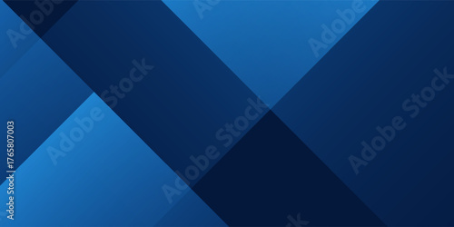 Modern black dark navy blue silver abstract pattern background. Geometric shape. Line triangle angle fold polygon diamond 3D abstract modern